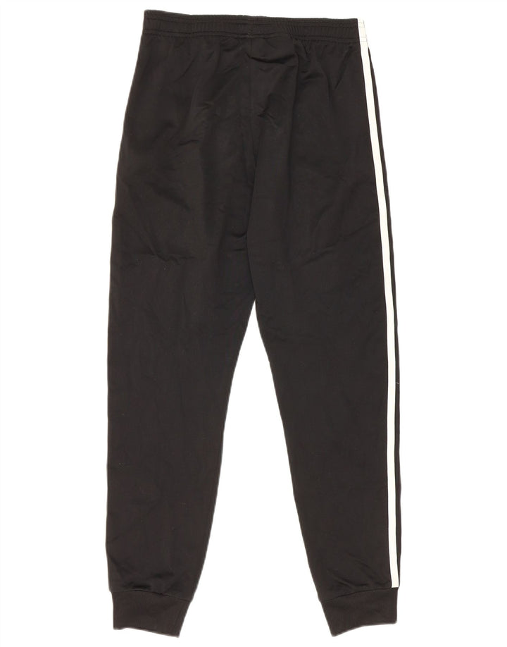 Adidas meninos calças de treino joggers 11-12 anos preto poliéster