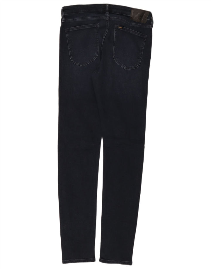 LEE Masculino Malone Skinny Jeans W32 L34 Azul Marinho Algodão
