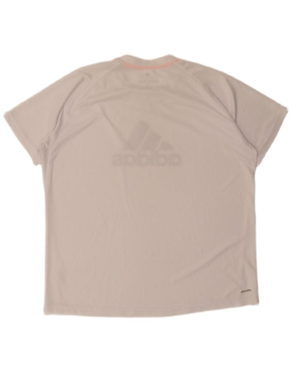Adidas Camiseta Masculina Gráfica Top 2XL Branco