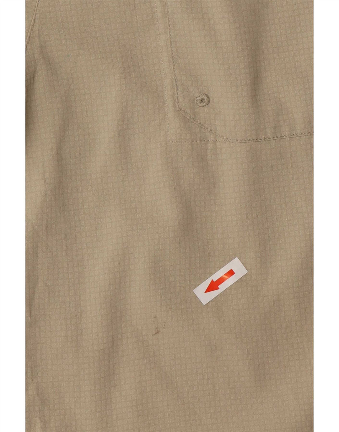 Camisa masculina Columbia Omni-Shade XL cáqui poliéster