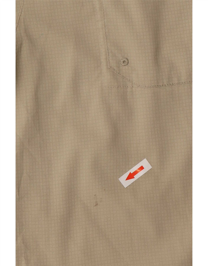 Camisa masculina Columbia Omni-Shade XL cáqui poliéster