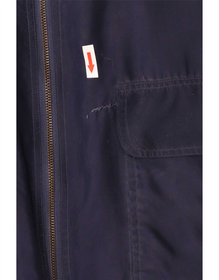 Jaqueta bomber masculina Leader UK 42 XL seda azul marinho