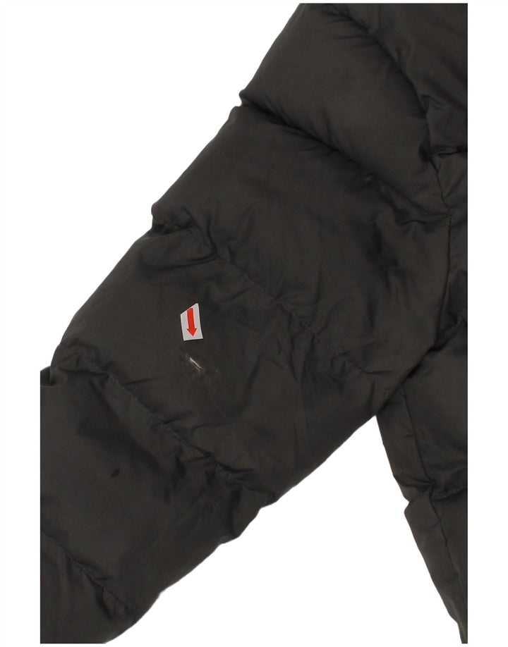 Casaco ADIDAS Menino Acolchoado 6-7 Anos Cinzento Poliéster