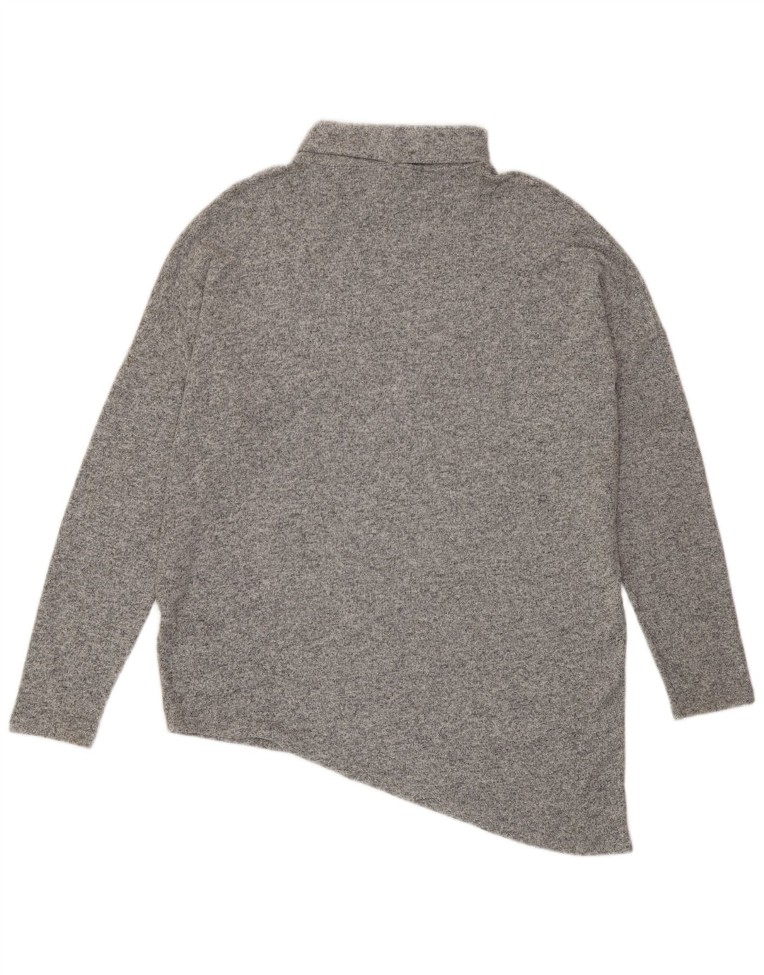 Suéter feminino Phase Eight com gola redonda Reino Unido 18 XL viscose cinza
