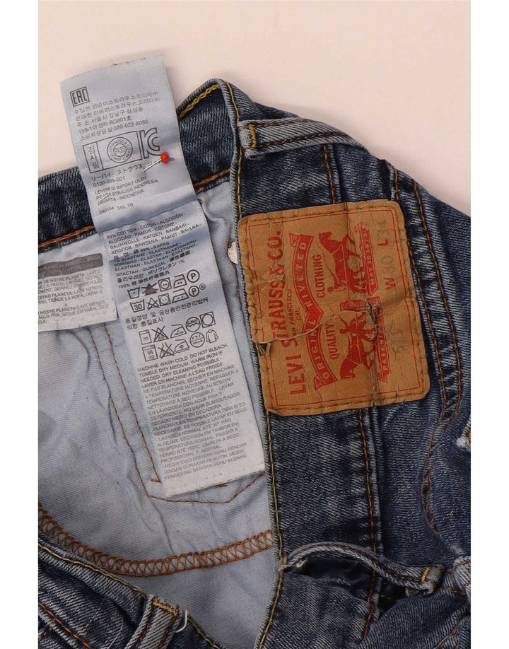 Levi's Masculino 511 Slim Jeans W30 L34 Azul Algodão