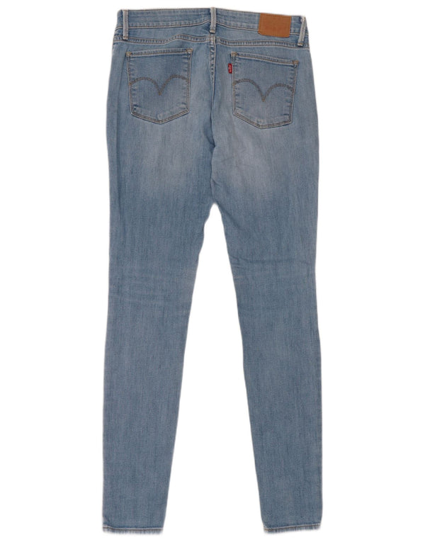 Calça jeans feminina Levi's 710 Super Skinny W30 L32 azul algodão