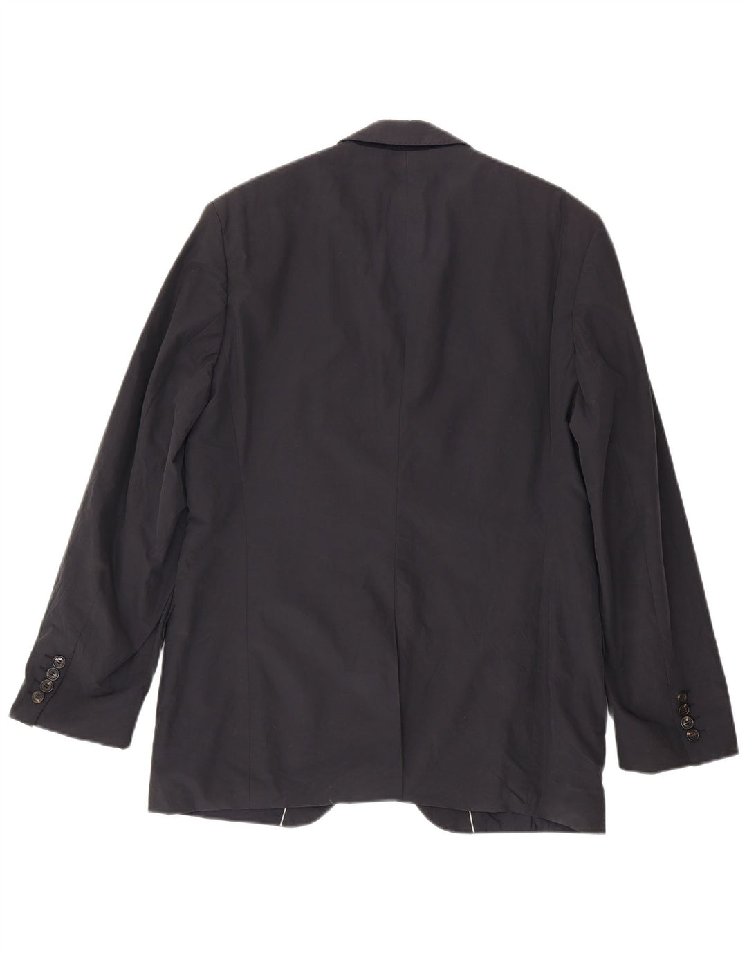 Jaqueta blazer masculina Hugo Boss com 2 botões EU 50 grande algodão cinza