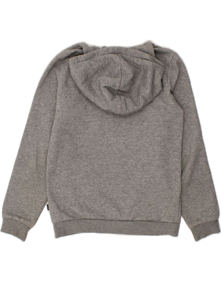 PUMA Boys Graphic Hoodie Jumper 11-12 Years  Grey Cotton Vintage Puma and Second-Hand Puma from Messina Hembry 