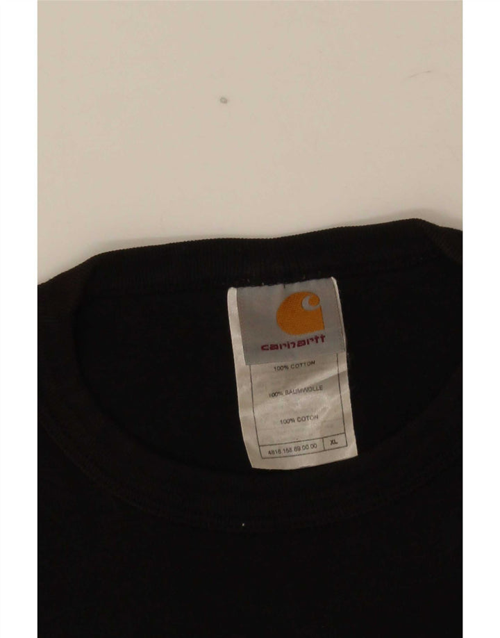 Camiseta masculina Carhartt Top XL algodão preto