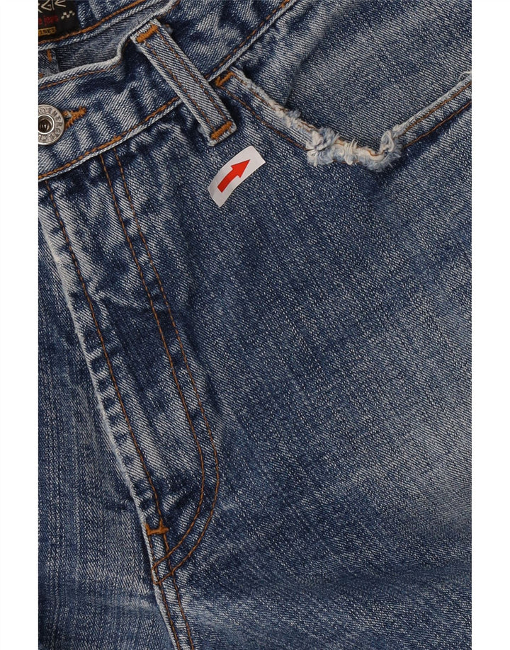 Energie Mens Bootcut Jeans EU 36 Pequeno W32 L33 Azul Algodão