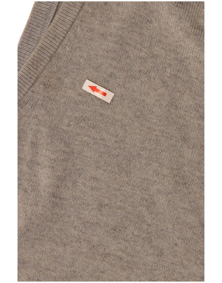 Pringle Mens Vest Tank Top XL Lã Cinza