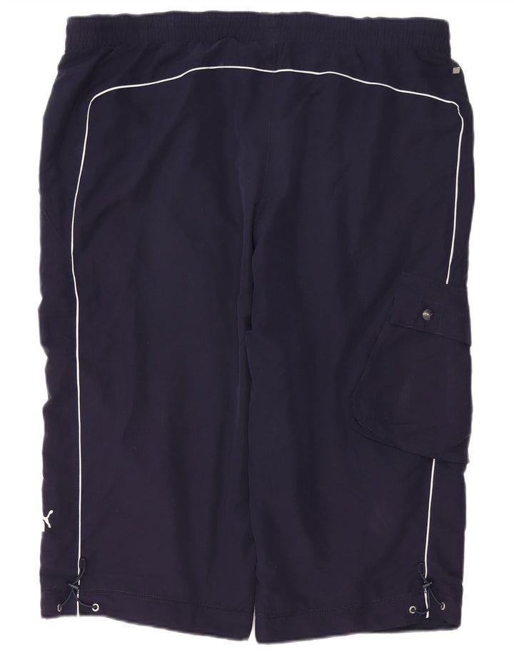 Bermuda esportiva masculina PUMA XL azul marinho