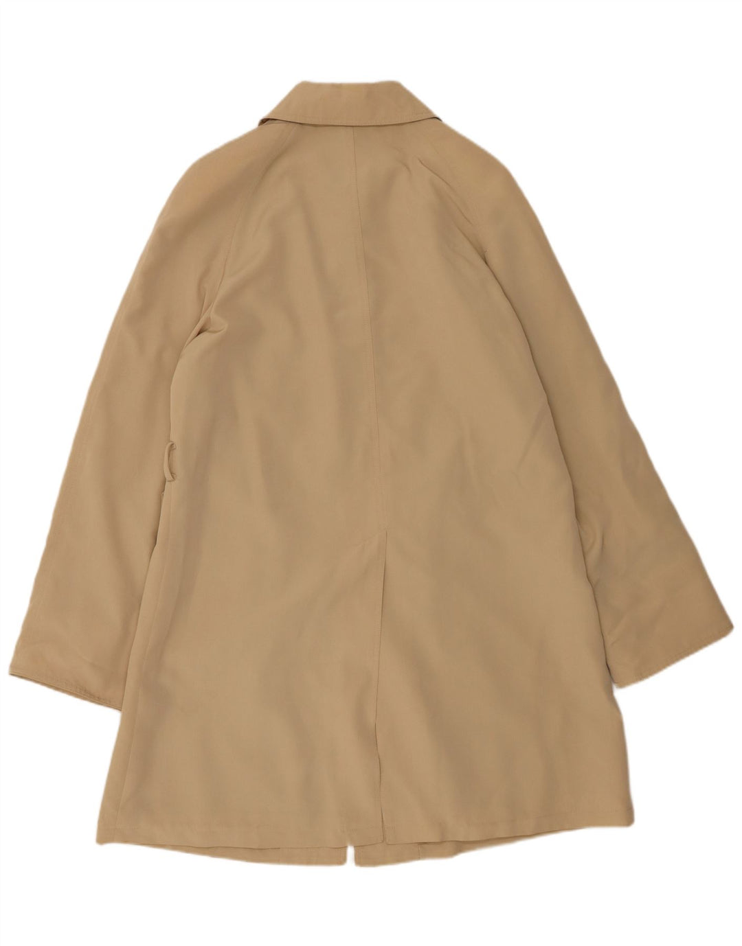 Sobretudo feminino Libra US 12 grande poliéster bege