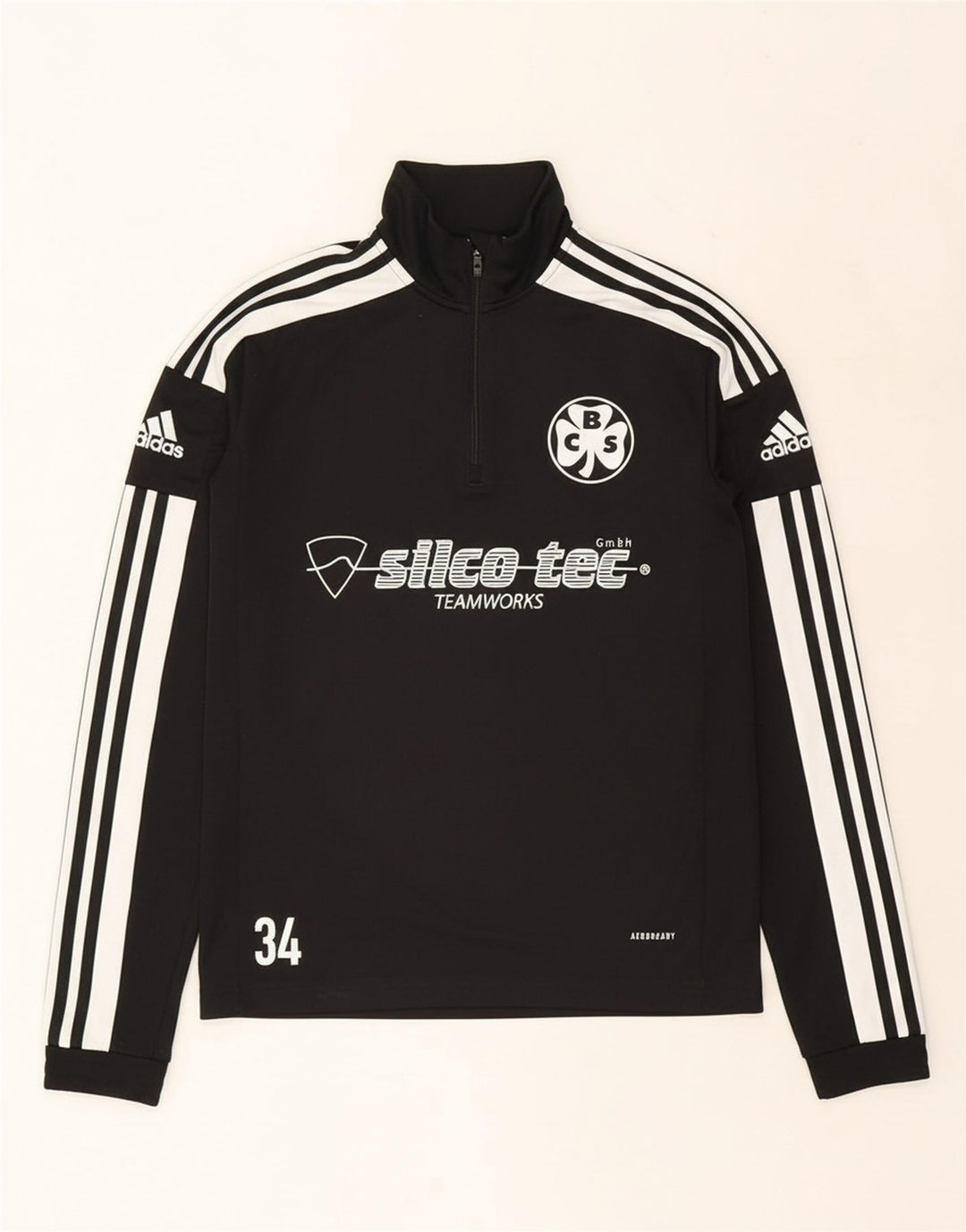 ADIDAS Mens Celtics Graphic Pullover Treino Top Pequeno Preto Colorblock