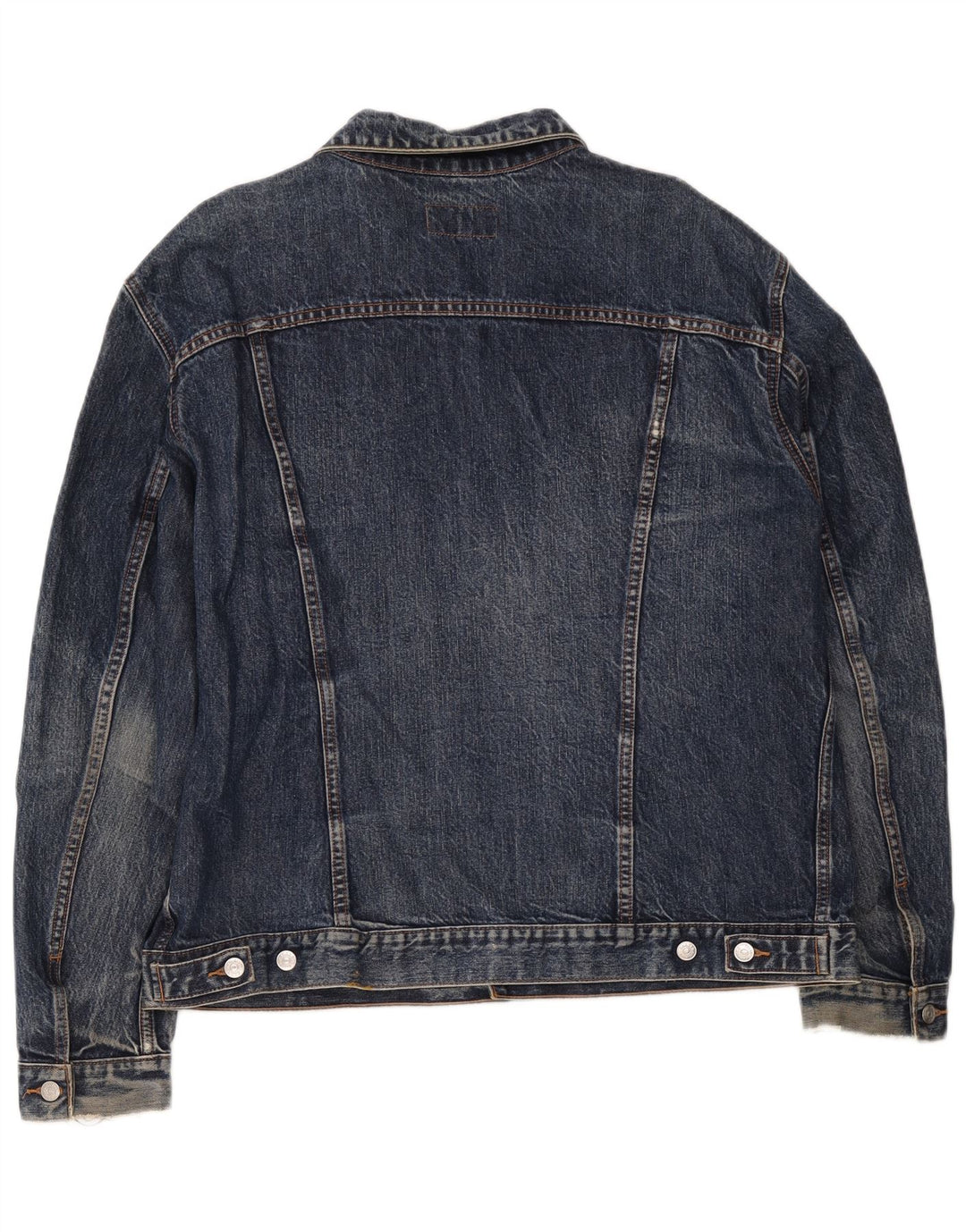 Jaqueta jeans masculina Carrera UK 44 2XL algodão azul