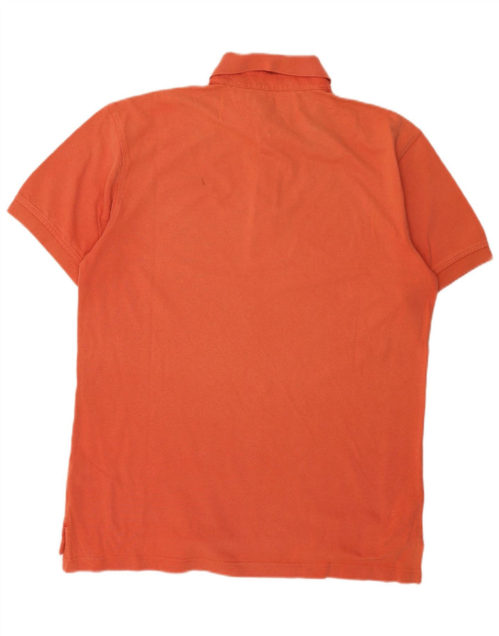 Camisa polo masculina TOMMY HILFIGER XL laranja algodão