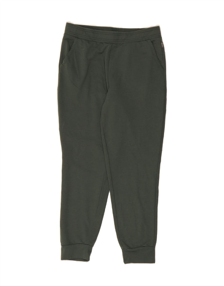 EDDIE BAUER Mens Tracksuit Trousers Joggers Medium  Khaki Polyester Vintage Eddie Bauer and Second-Hand Eddie Bauer from Messina Hembry 