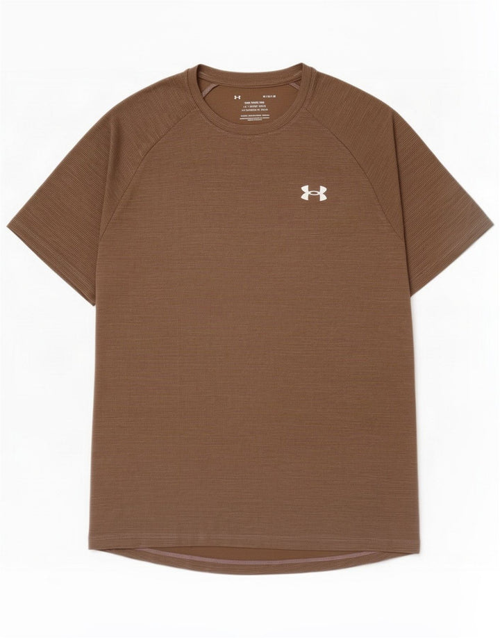 Camiseta masculina Under Armour Top marrom médio