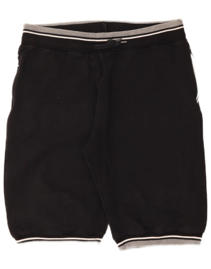 Ellesse Mens Sport Shorts Grande Algodão Preto