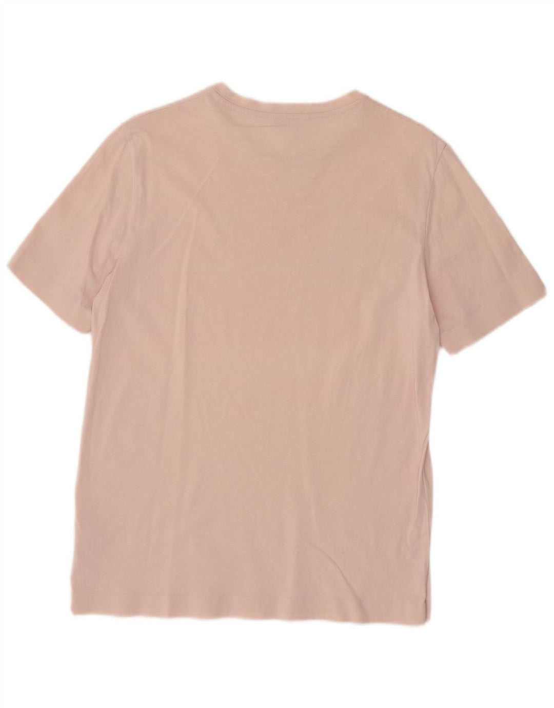 Cos Camiseta Masculina Top Pequeno Algodão Rosa