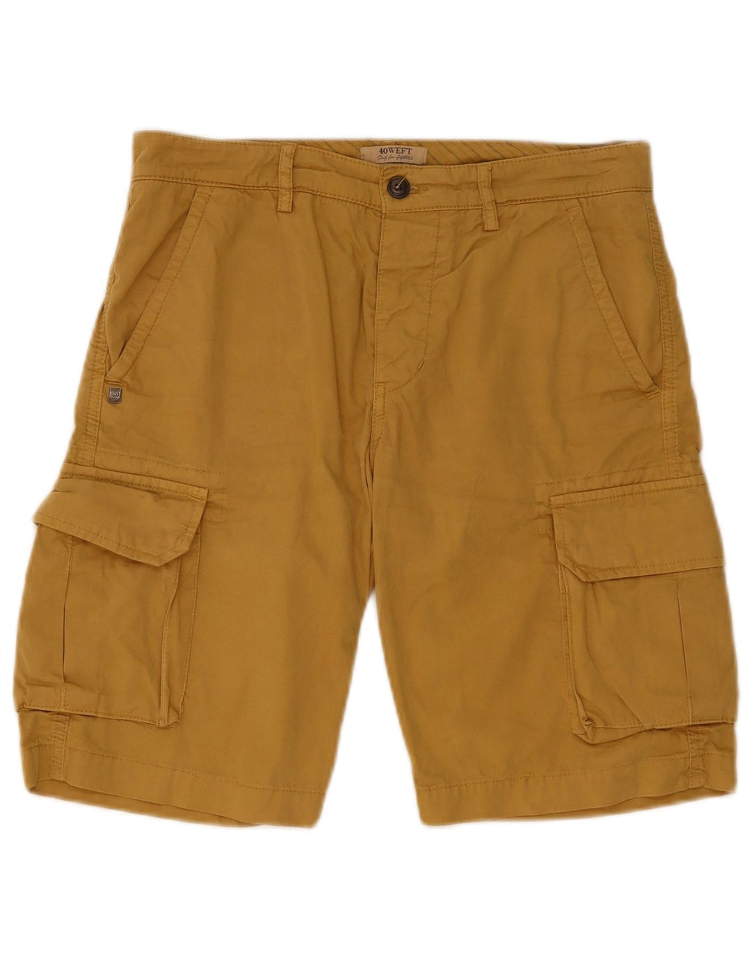 Shorts cargo masculino 40Weft IT 44 XS W32 algodão marrom