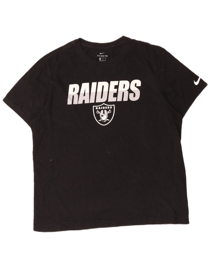 Camiseta Nike Masculina Raiders Graphic Top XL Preto