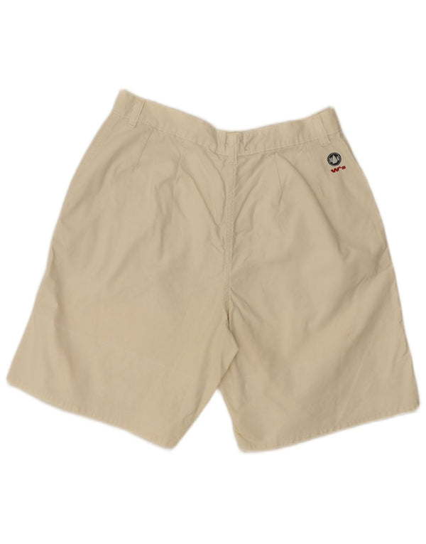 Shorts Chino Feminino Murphy & Nye Pegged W30 Algodão Bege Médio