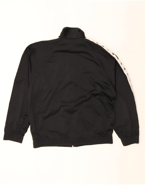 Lotto masculino gráfico agasalho jaqueta grande bloco colorido preto