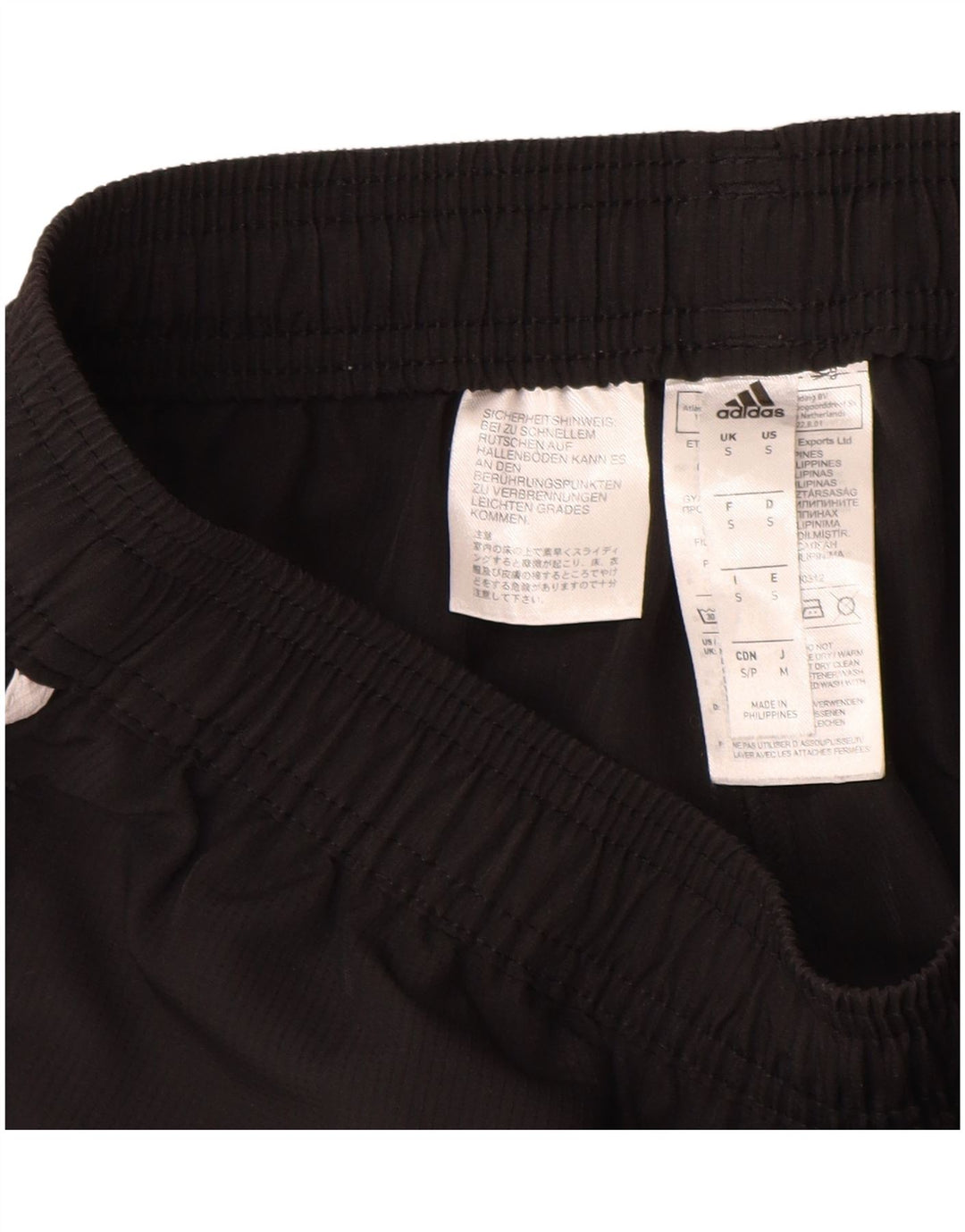 Calça Adidas Masculina Climalite Graphic Treino Pequena Poliéster Preto