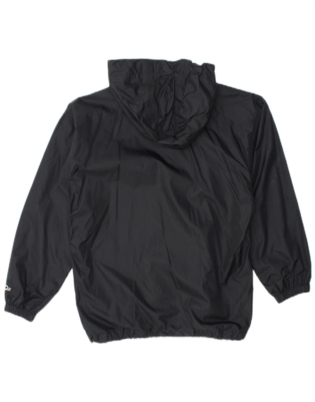 Jaqueta de chuva com capuz para meninos Berghaus 9-10 anos preto nylon
