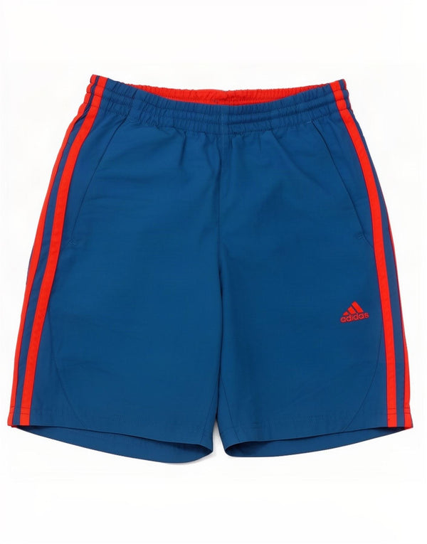 Shorts esportivos Adidas Boys Predator Graphic 11-12 anos azul poliéster