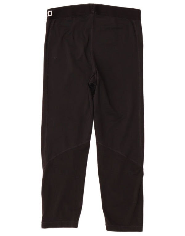 Leggings Nike Dri Fit Graphic Capri UK 12 Médio Preto Poliéster