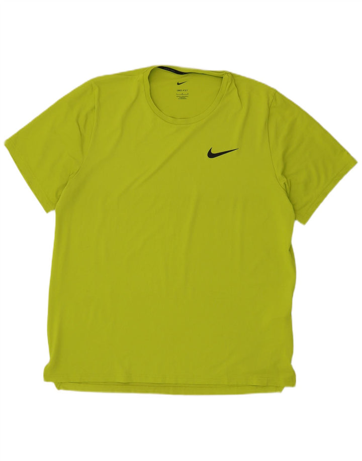 Camiseta Nike Masculina Dri Fit Top Grande Poliéster Verde