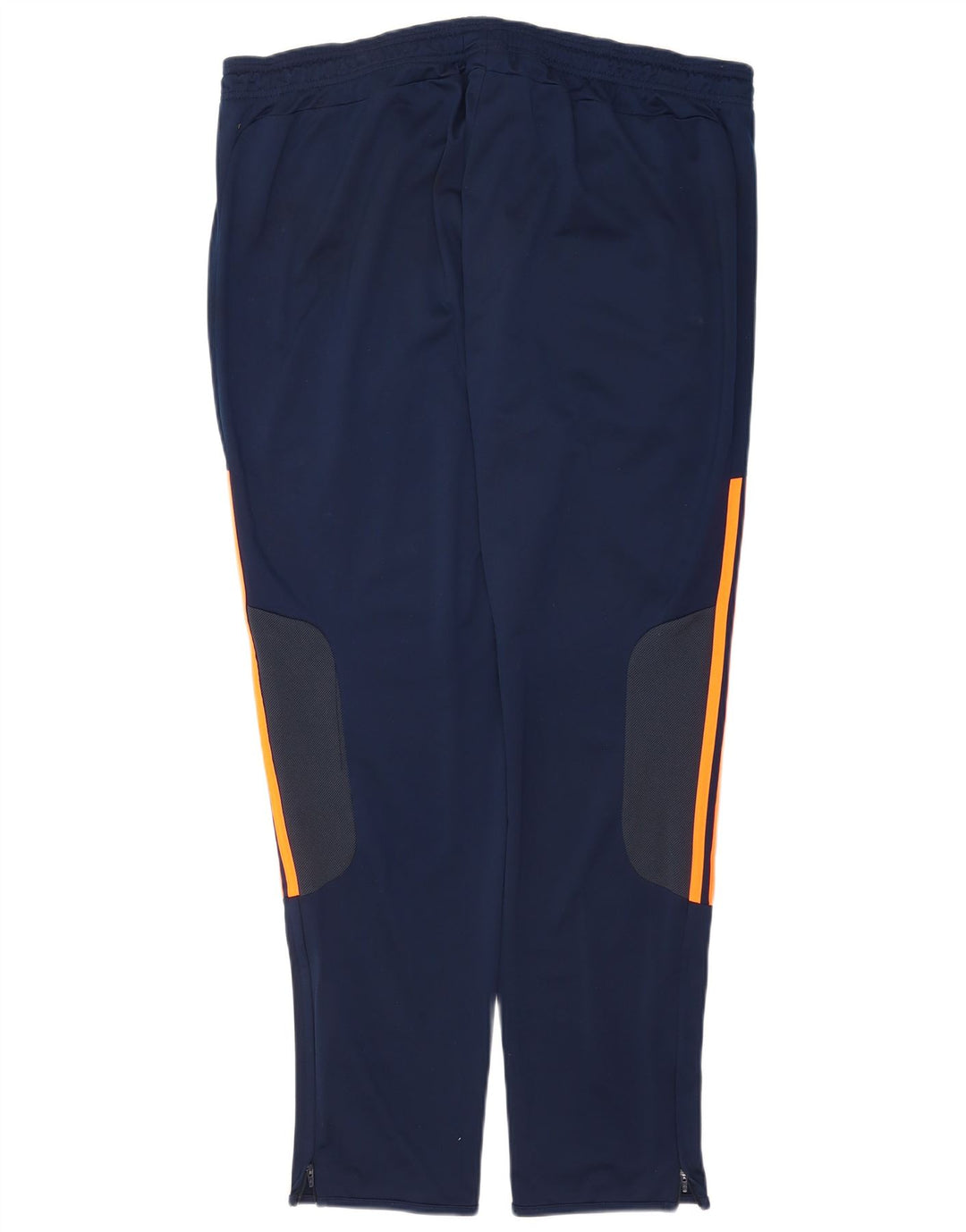 Calça de treino masculina Adidas 2XL azul marinho colorblock poliéster