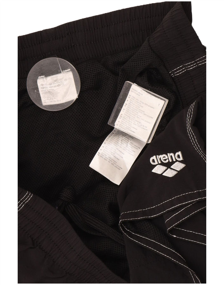 Shorts esportivos masculinos ARENA 2XL poliéster preto