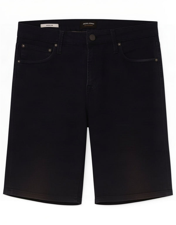 Jack & Jones Mens Regular Denim Shorts Médio W30 Azul Marinho Algodão