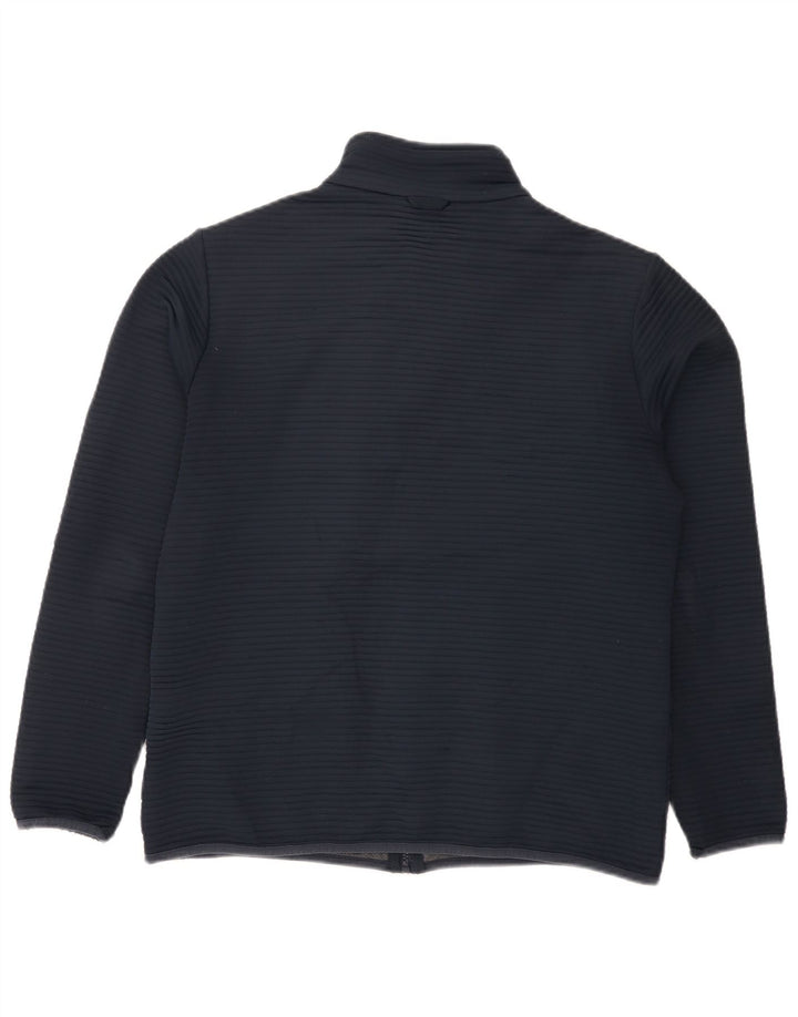 Jaqueta de treino masculina Jack Wolfskin Reino Unido 36/38 poliéster azul marinho médio