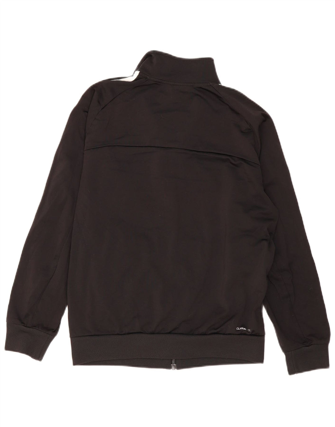 Adidas Mens Climalite Tracksuit Top Jacket UK 38/40 Médio Preto Poliéster