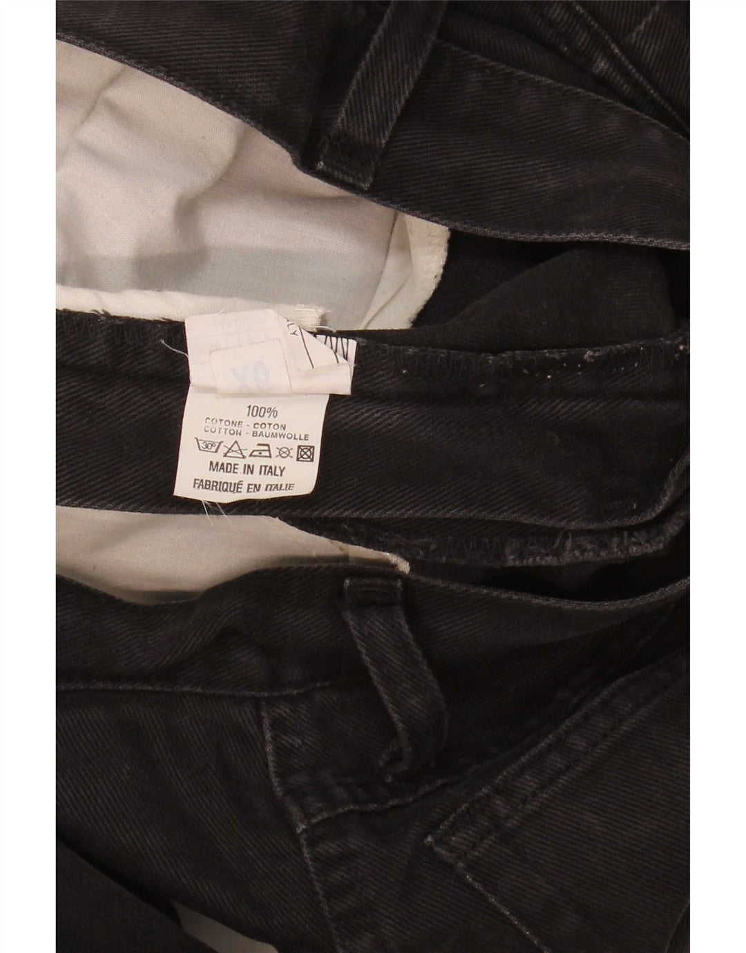 Calça jeans feminina Roccobarocco W27 L31 algodão preto