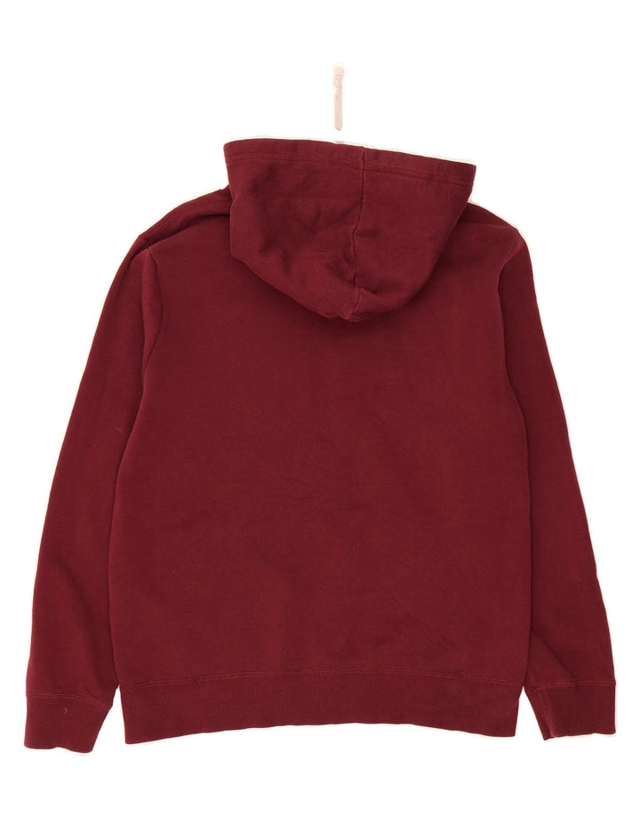 CONVERSE Mens Hoodie Jumper Small Burgundy Cotton Vintage Converse and Second-Hand Converse from Messina Hembry 