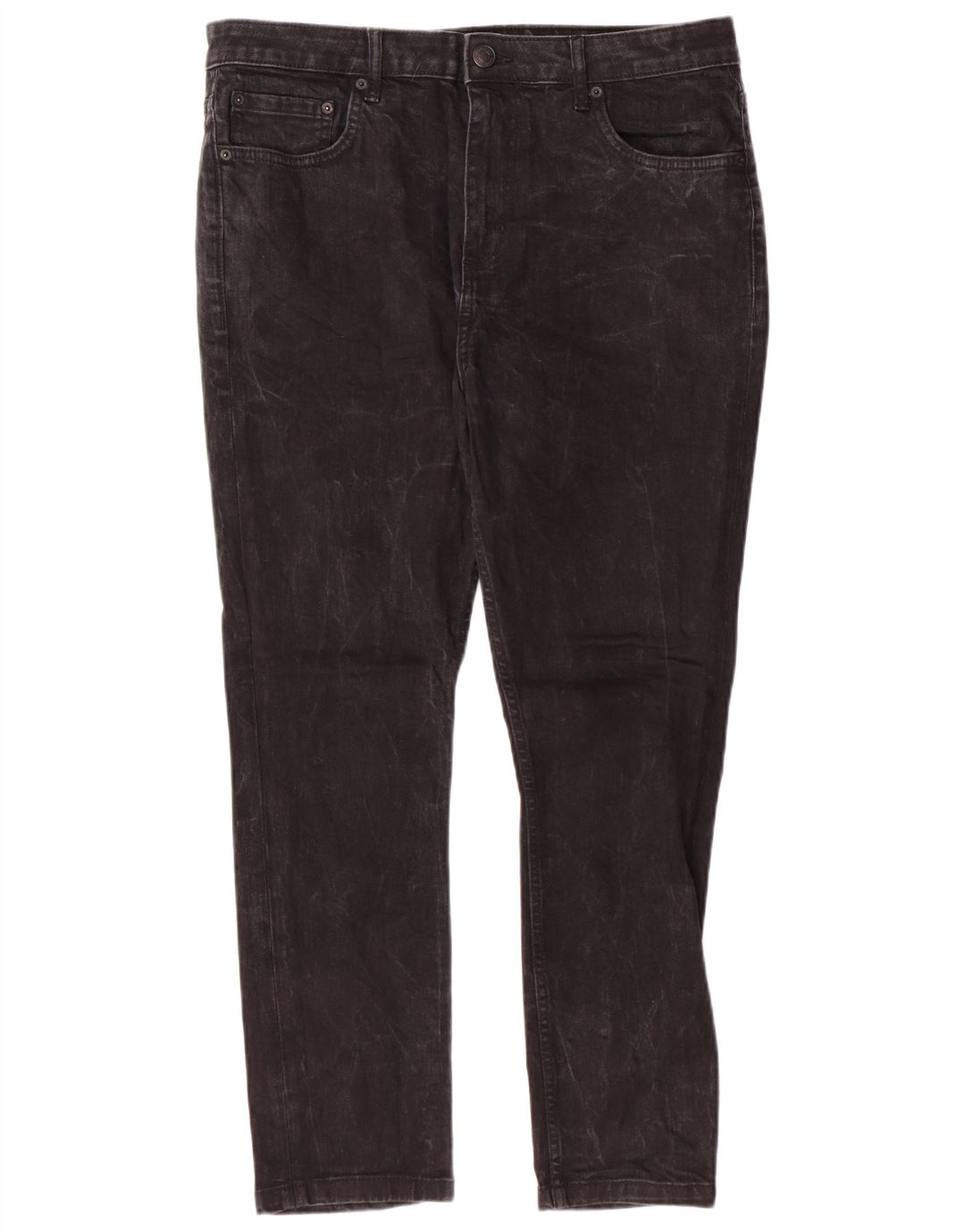 JACK WILLS Jeans Slim Masculino W34 L27 Algodão Preto