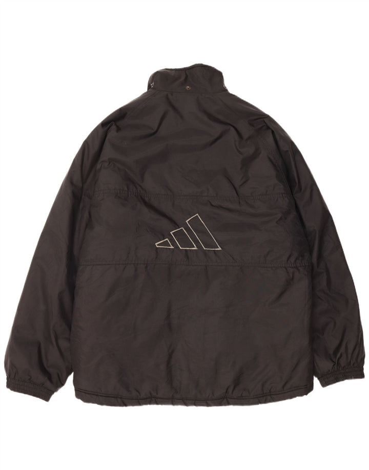 Jaqueta corta-vento masculina Adidas Graphic UK 38/40 médio preto poliamida