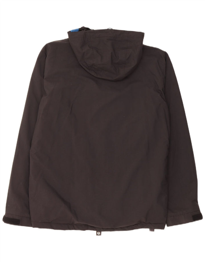 Jaqueta corta-vento masculina Helly Hansen gráfica Reino Unido 38 bloco colorido preto médio