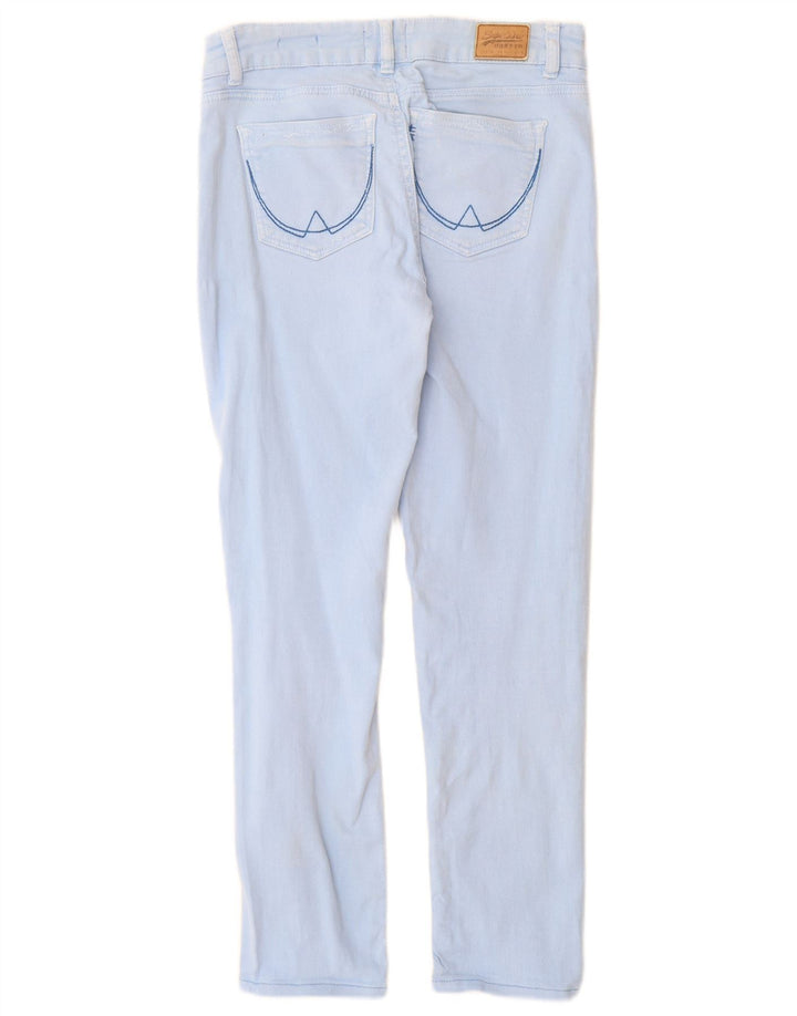 Calça jeans super skinny feminina Superdry W26 L27 azul