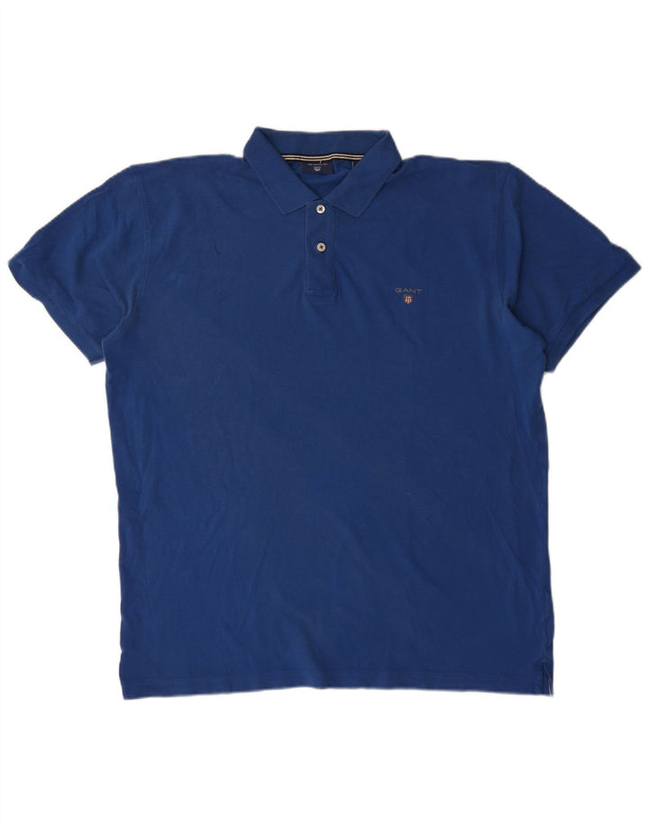Camisa polo masculina Gant XL algodão azul
