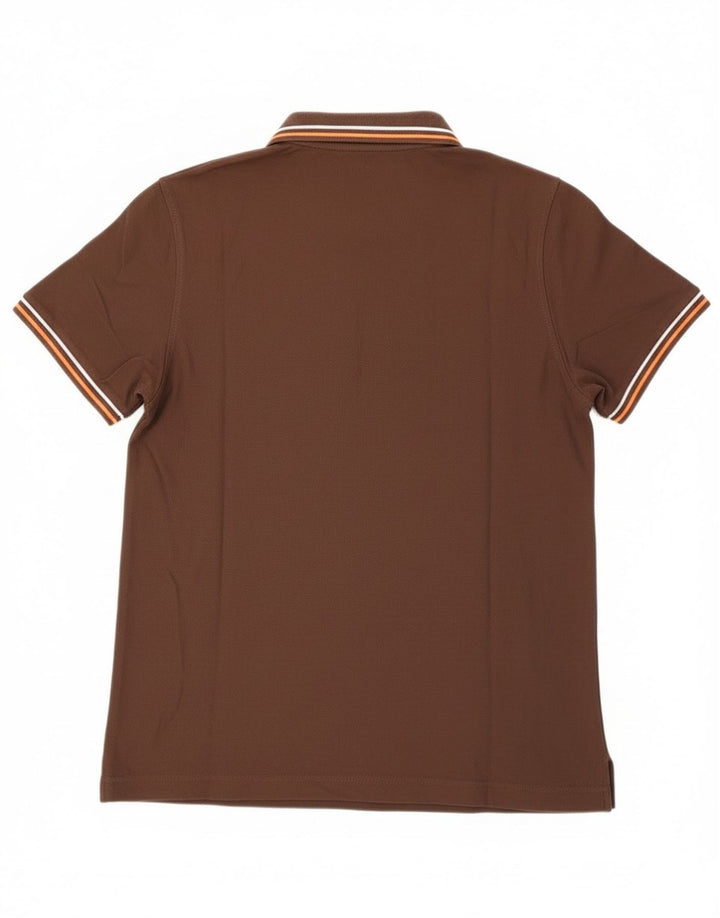 Camisa polo masculina Lotto marrom médio