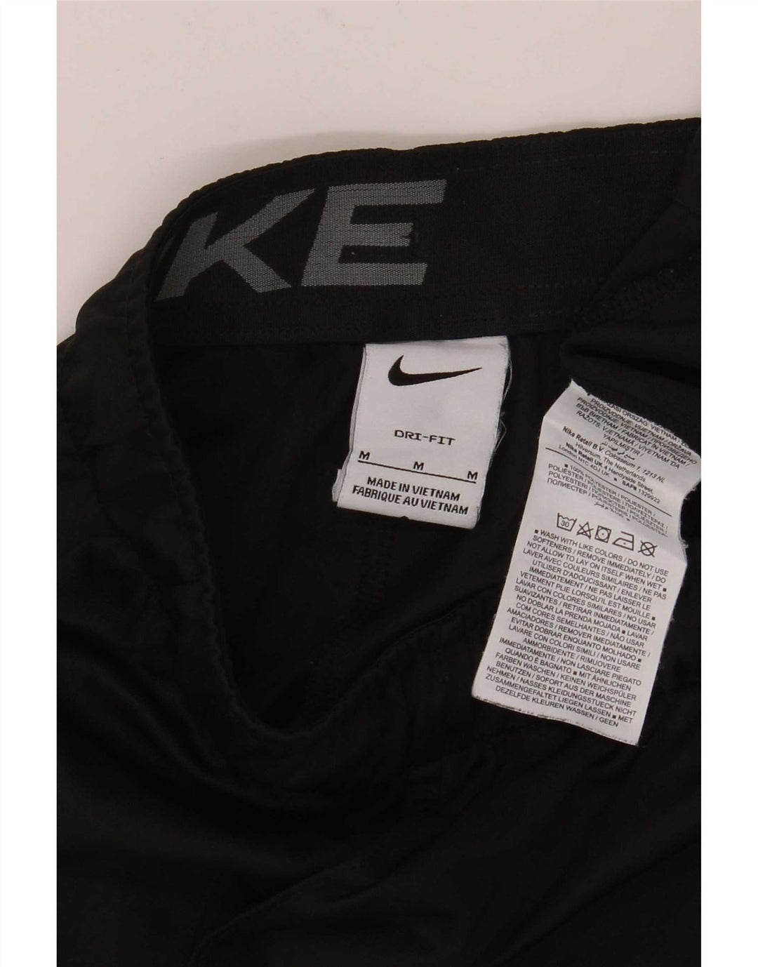 Nike Mens Dri Fit Sport Shorts Médio Preto Poliéster