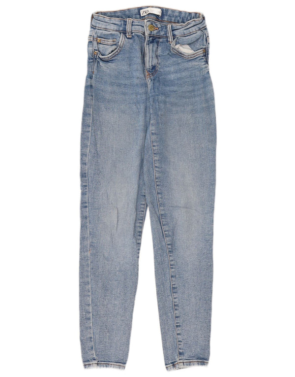 Zara Jeans Skinny Feminino EU 34 2XS W24 L29 Azul