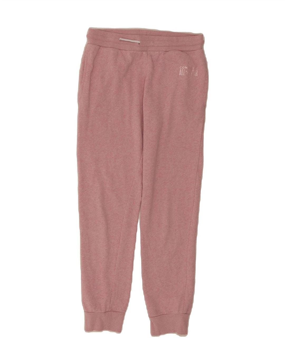 CONVERSE Girls Tracksuit Trousers Joggers 13-14 Years XL Pink Cotton Vintage Converse and Second-Hand Converse from Messina Hembry 