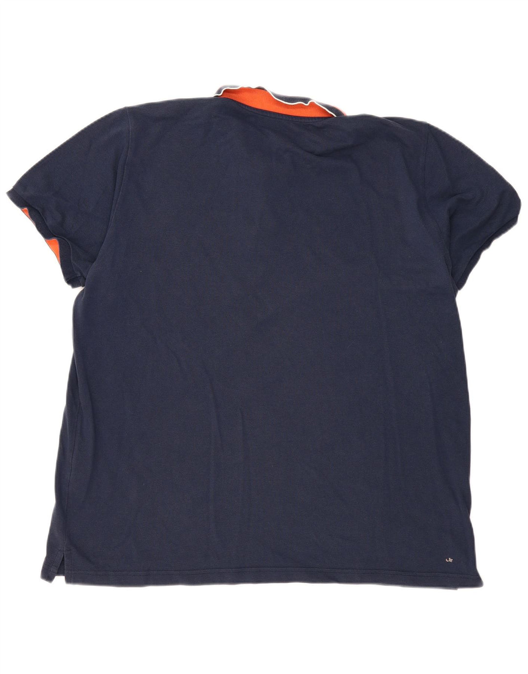 Camisa polo masculina ADIDAS 2XL algodão colorblock azul marinho